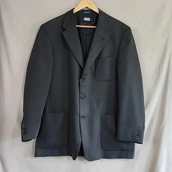 Men's Austin Reed 1-Pc Suit Jacket,  Gray, Size 44R, Pre-Owned - Picture 1 of 9